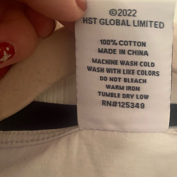 Elton John Farewell Yellow Brick Road tour star spangled long sleeved shirt - Picture 4 of 4